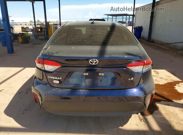 5YFB4MDE8RP208284 2024 TOYOTA COROLLA Blue Вид ззаду