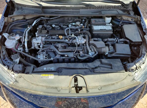 5YFB4MDE8SP276400 2025 TOYOTA COROLLA Blue Widok wnętrza z tyłu