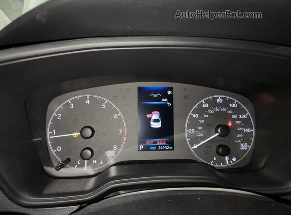 5YFB4MDE8SP283265 2025 TOYOTA COROLLA Бордовый 