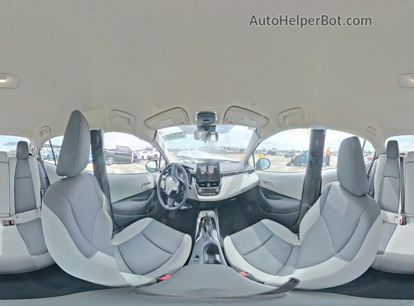 5YFB4MDE8SP347000 2025 TOYOTA COROLLA Silver Панорамний вид салону 360°