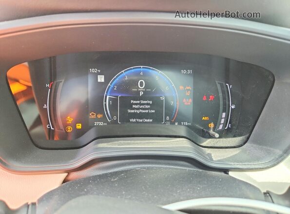 5YFB4MDE8TP448880 2026 TOYOTA COROLLA Gray ხელსაწყოთა პანელის ხედი