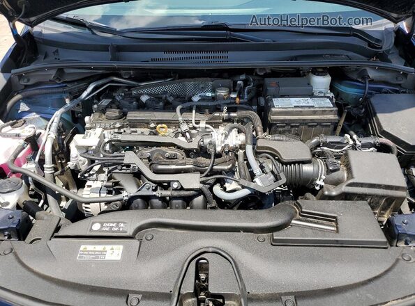 5YFB4MDE9RP080217 2024 TOYOTA COROLLA Синий Вид задней части салона