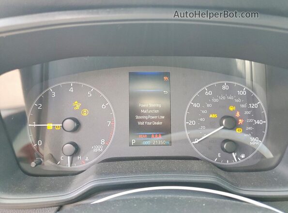 5YFB4MDE9RP080217 2024 TOYOTA COROLLA Синий Вид щитка приборов