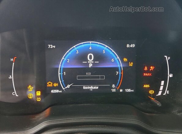 5YFB4MDE9TP416522 2026 TOYOTA COROLLA Silver Вид щитка приладів