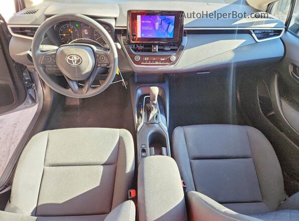 5YFB4MDEXPP007094 2023 TOYOTA COROLLA Blue Widok deski rozdzielczej