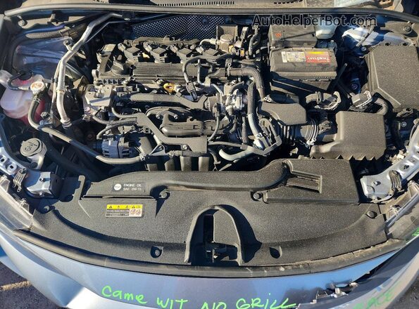 5YFB4MDEXPP007094 2023 TOYOTA COROLLA Blue Widok wnętrza z tyłu