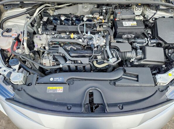 5YFB4MDEXPP055825 2023 TOYOTA COROLLA Серебряный Вид задней части салона