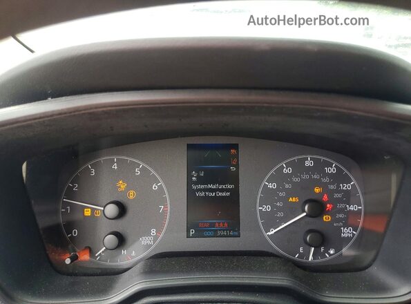 5YFB4MDEXRP113578 2024 TOYOTA COROLLA Silver Սարքավորումների վահանակի տեսք