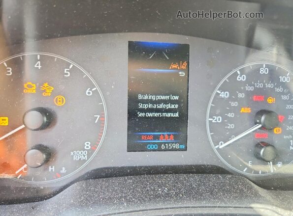 5YFB4MDEXRP117579 2024 TOYOTA COROLLA Gray Вид щитка приладів