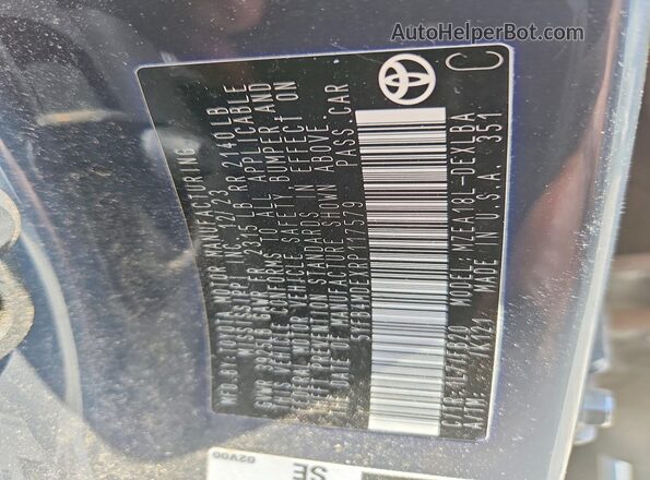5YFB4MDEXRP117579 2024 TOYOTA COROLLA Gray Вид підкапотного простору
