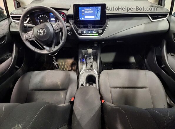 5YFB4MDEXRP126265 2024 TOYOTA COROLLA Blue Dashboard view