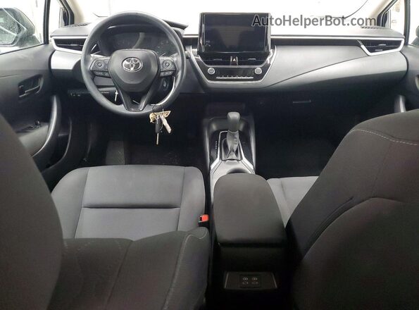 5YFB4MDEXSP231250 2025 TOYOTA COROLLA Black Вид панелі приладів