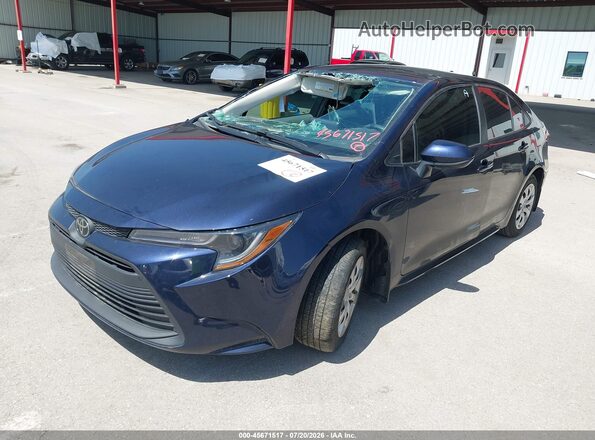 5YFB4MDEXSP269268 2025 TOYOTA COROLLA Blue Front left