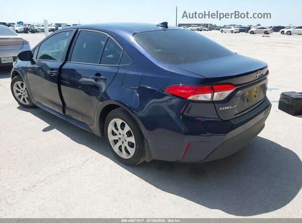 5YFB4MDEXSP269268 2025 TOYOTA COROLLA Blue Rear left