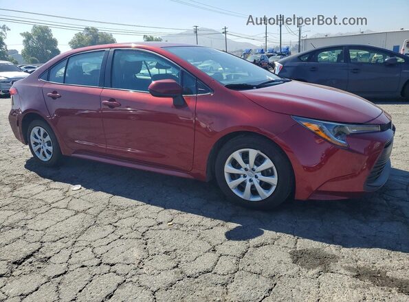 5YFB4MDEXSP275068 2025 TOYOTA COROLLA Красный Передняя правая четверть