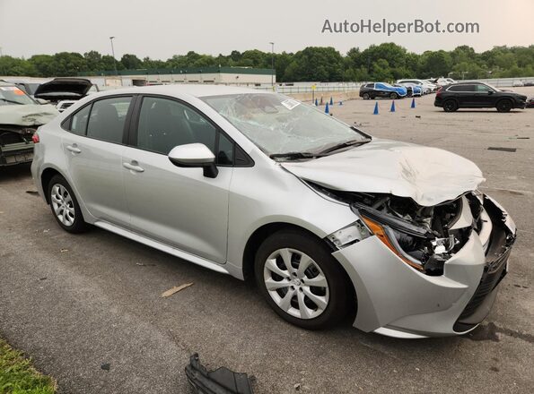 5YFB4MDEXSP294185 2025 TOYOTA COROLLA Silver Vista de la etiqueta del VIN