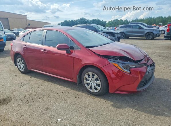 5YFB4MDEXSP301720 2025 TOYOTA COROLLA Бордовый Передняя правая четверть