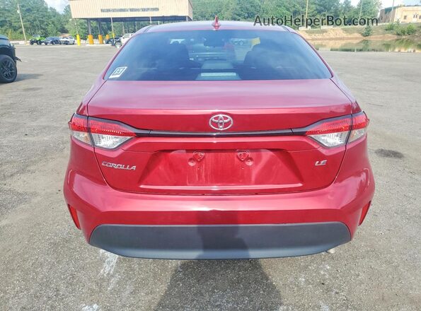 5YFB4MDEXSP301720 2025 TOYOTA COROLLA Бордовый Вид сзади