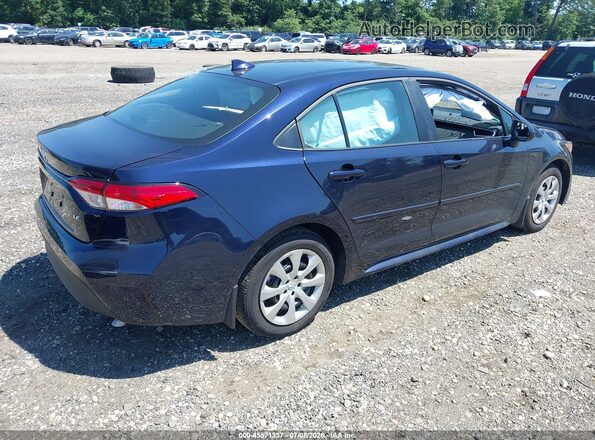 5YFB4MDEXSP312474 2025 TOYOTA COROLLA Blue Задня права чверть