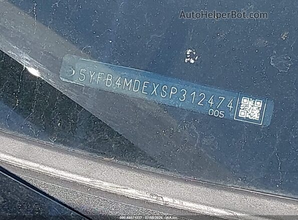 5YFB4MDEXSP312474 2025 TOYOTA COROLLA Blue 