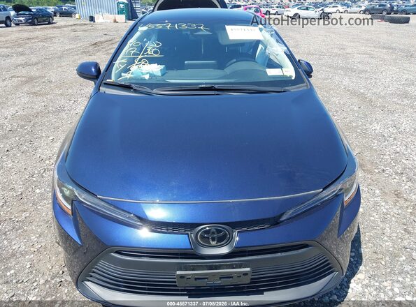 5YFB4MDEXSP312474 2025 TOYOTA COROLLA Blue Вид щитка приладів
