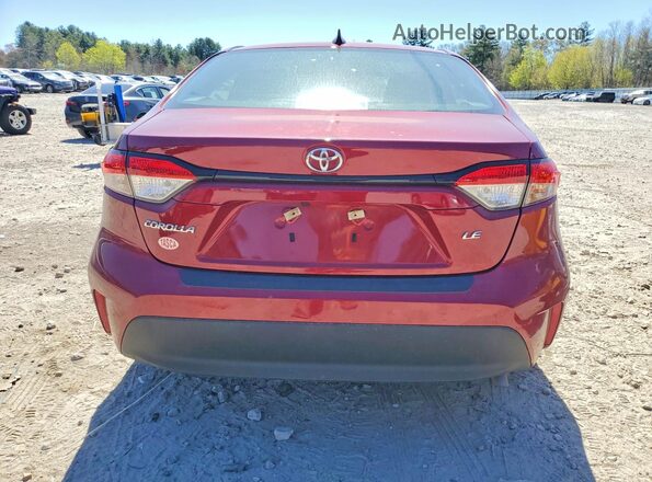 5YFB4MDEXSP328710 2025 TOYOTA COROLLA Red Widok z tyłu