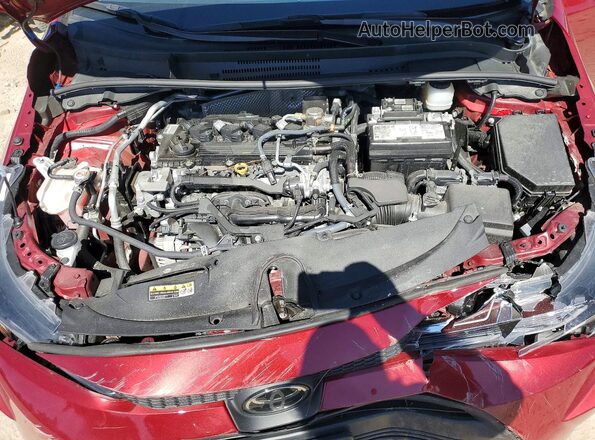 5YFB4MDEXSP328710 2025 TOYOTA COROLLA Red Widok wnętrza z tyłu