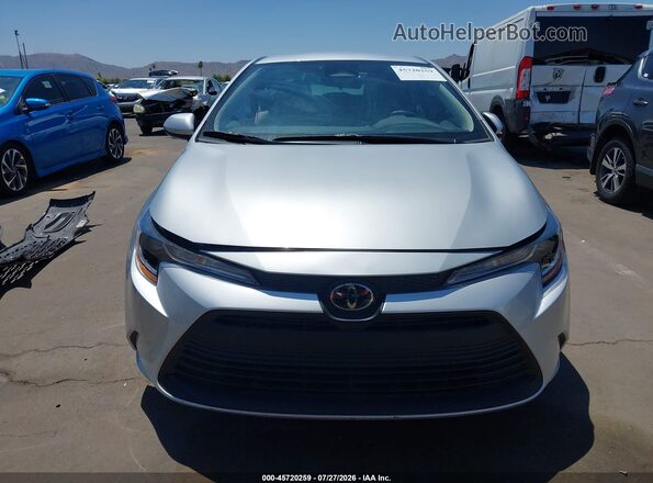 5YFB4MDEXSP336841 2025 TOYOTA COROLLA Silver Rear interior view
