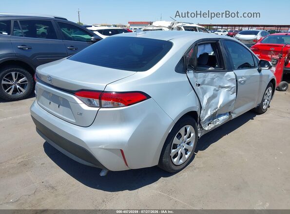5YFB4MDEXSP336841 2025 TOYOTA COROLLA Silver Rear right