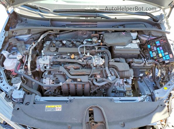 5YFB4MDEXSP349184 2025 TOYOTA COROLLA Blue Rear interior view