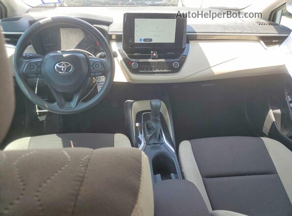 5YFB4MDEXSP356460 2025 TOYOTA COROLLA White Առջևի վահանակի տեսք