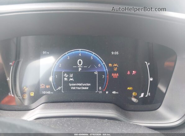 5YFB4MDEXTP373714 2026 TOYOTA COROLLA Black უკანა სავარძლების ხედი