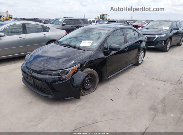 5YFB4MDEXTP386009 2026 TOYOTA COROLLA Black წინა მარცხენა ხედი სამი მეოთხედიდან