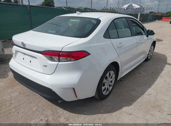 5YFB4MDEXTP401656 2026 TOYOTA COROLLA White Задня права чверть