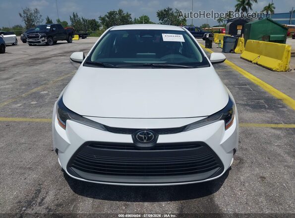 5YFB4MDEXTP408767 2026 TOYOTA COROLLA White Вид задньої частини салону