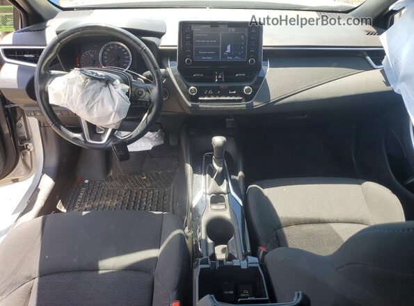 5YFB4RBE2LP013286 2020 TOYOTA COROLLA Silver Առջևի վահանակի տեսք