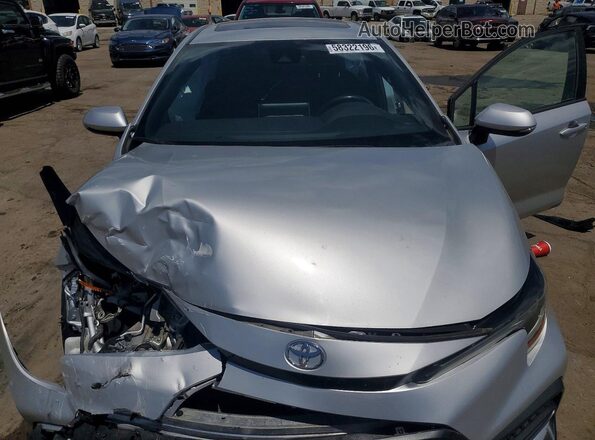 5YFB4RBE2LP013286 2020 TOYOTA COROLLA Silver Սալոնի հետևի տեսք