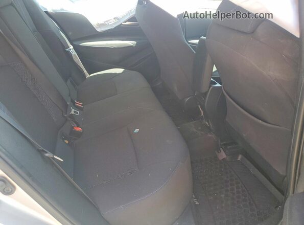 5YFB4RBE2LP013286 2020 TOYOTA COROLLA Silver Հետևի նստատեղերի տեսք