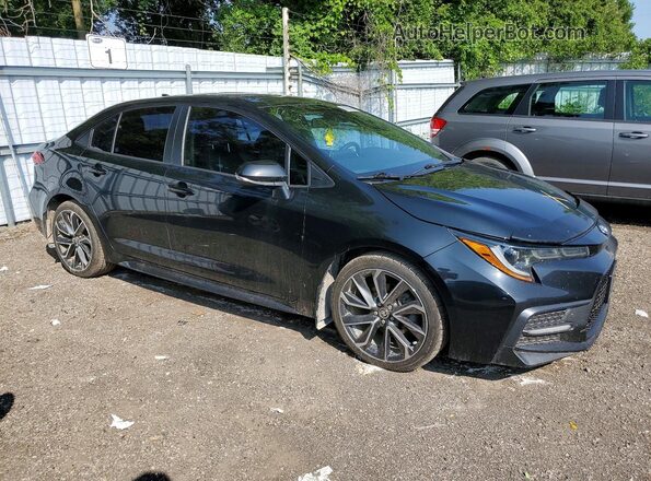 5YFB4RBE6LP003246 2020 TOYOTA COROLLA Черный Передняя правая четверть