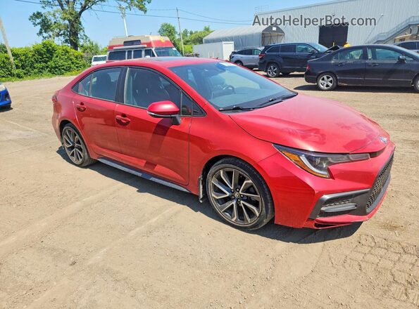 5YFB4RBE6LP004395 2020 TOYOTA COROLLA Red Front right