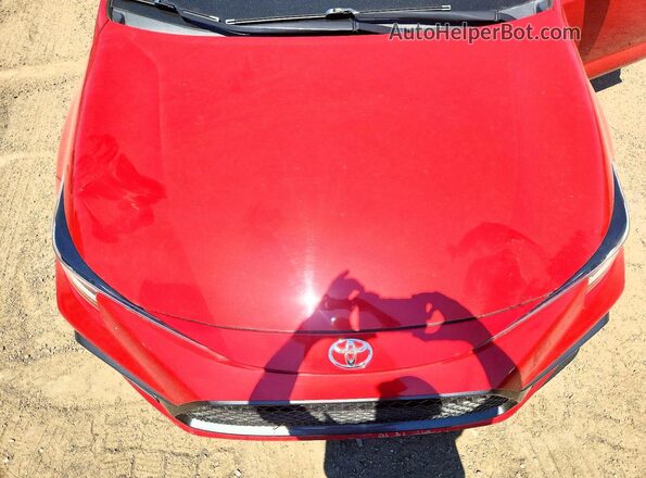 5YFB4RBE6LP004395 2020 TOYOTA COROLLA Red Rear interior view
