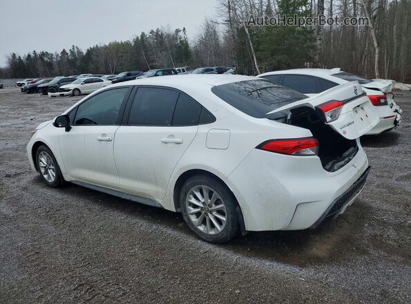 5YFB4RBE9LP004326 2020 TOYOTA COROLLA White Tył lewy
