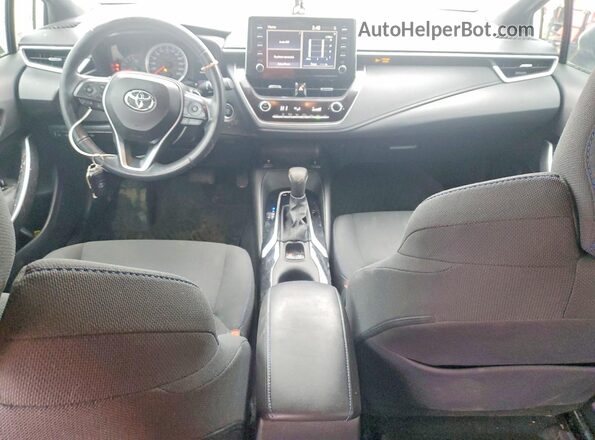 5YFB4RBE9LP004326 2020 TOYOTA COROLLA White Widok deski rozdzielczej
