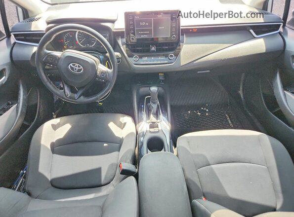 5YFBPMBE0MP224076 2021 TOYOTA COROLLA Белый Вид панели приборов