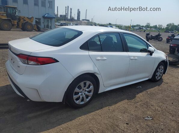 5YFBPMBE2NP349016 2022 TOYOTA COROLLA White Trasero derecho