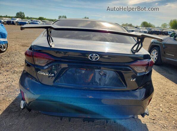 5YFBPMBE5MP202476 2021 TOYOTA COROLLA Black უკანა ხედი