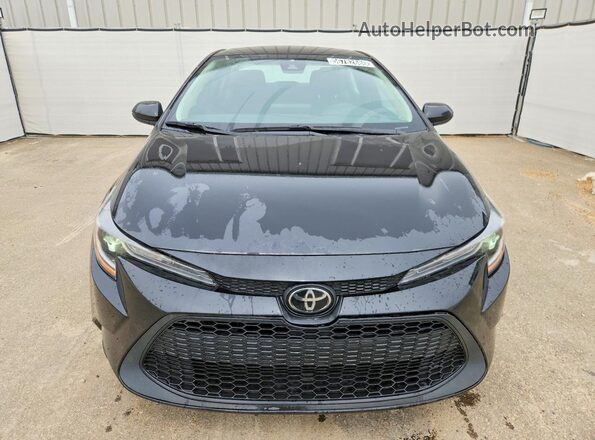5YFBPMBE5NP325065 2022 TOYOTA COROLLA Black Вид спереду