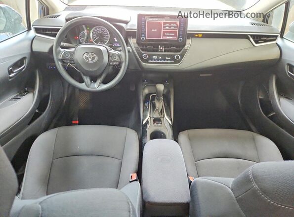 5YFBPMBE5NP325065 2022 TOYOTA COROLLA Black Вид панелі приладів