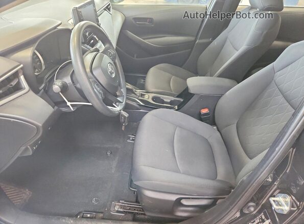 5YFBPMBE5NP325065 2022 TOYOTA COROLLA Black Вид салону спереду