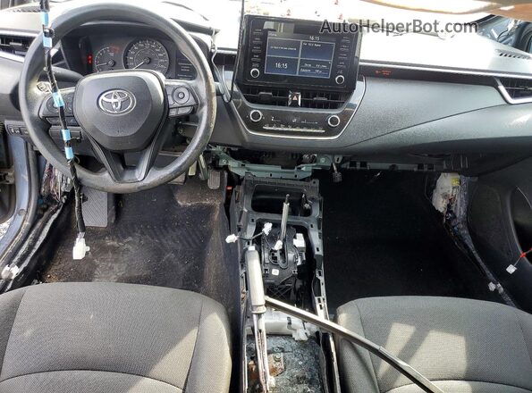 5YFBPMBE6NP274398 2022 TOYOTA COROLLA Gray Вид панелі приладів